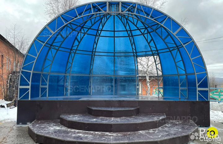 Сцена - ракушка 6,0 х 3,6 м