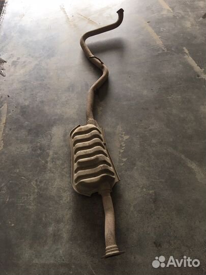 Вылоп резонатор средняя часть subaru impreza gh