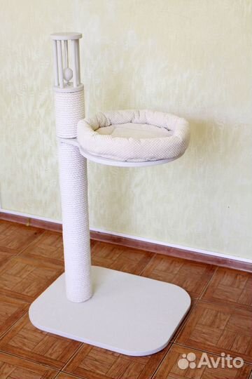 Когтеточка для кошек, столбик 1м 25 см