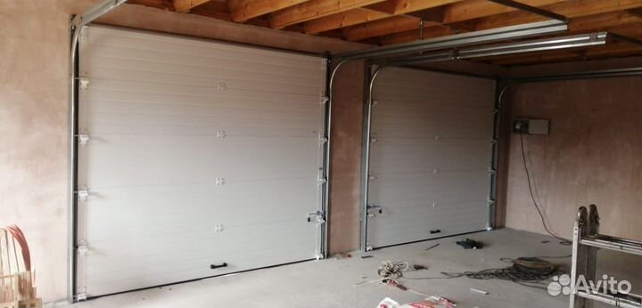 Гаражные секционные ворота