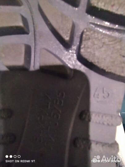 Ботинки зимние теплые 45