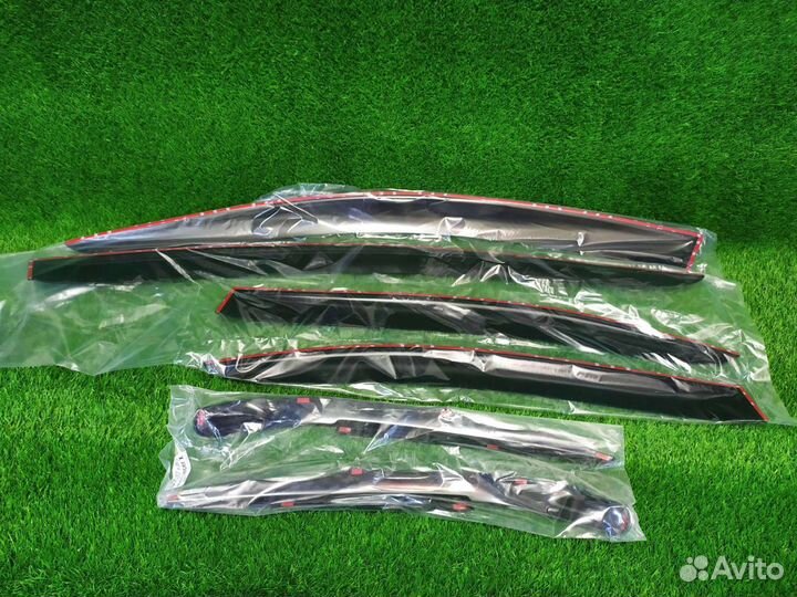 Ветровики реснички Мицубиси Ланцер 10