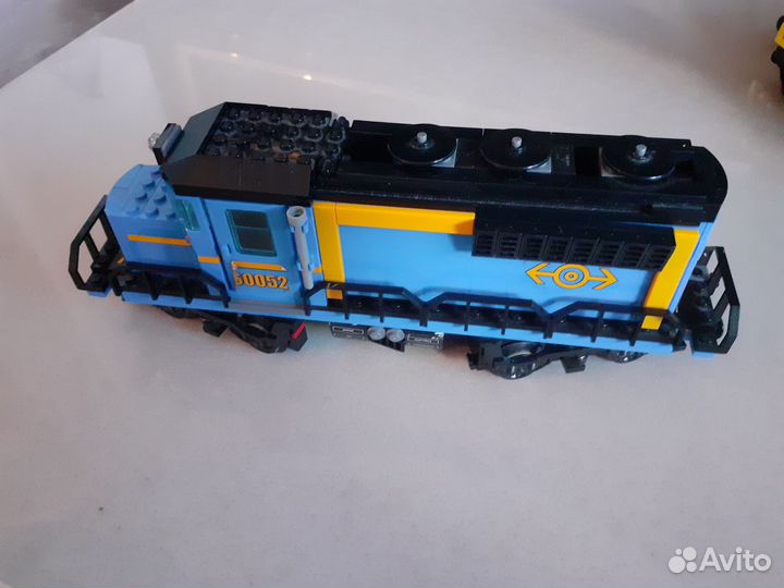 Lego city грузовой поезд