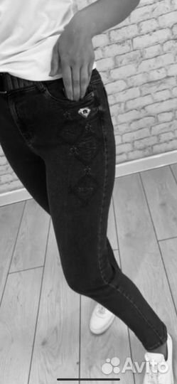 Джинсы скини женск.,новые, р.44/46 Турция adorati