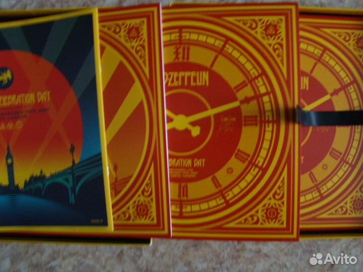 Led zeppelin box, книжка 3 LP made in USA