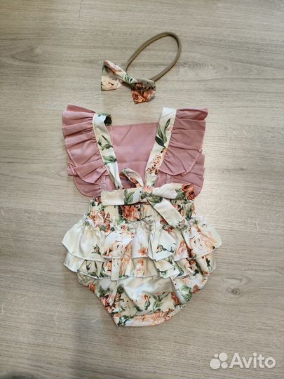 Боди платье 74-80