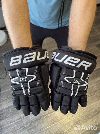 Краги хоккейные размер 10