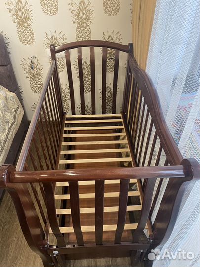 Детская кроватка Лель «маргаритка» + матрас