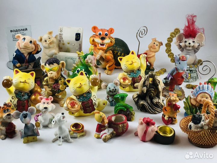 Сувениры на удачу. Фигурки животных