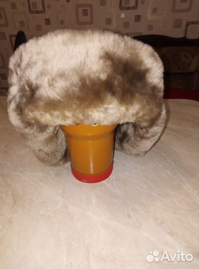 Шапка ушанка натуральная