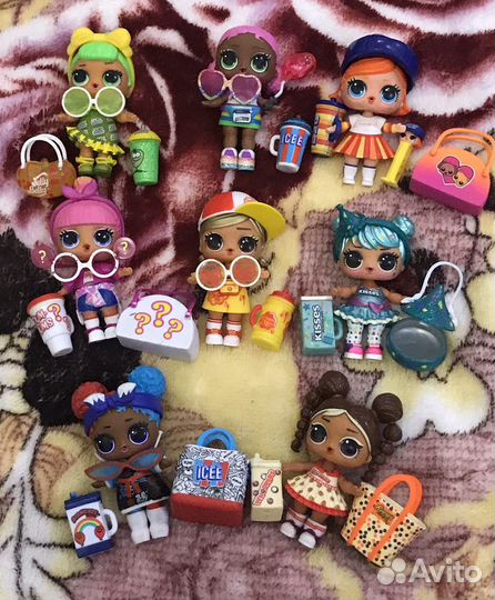 Куклы лол, клякса и многие другие