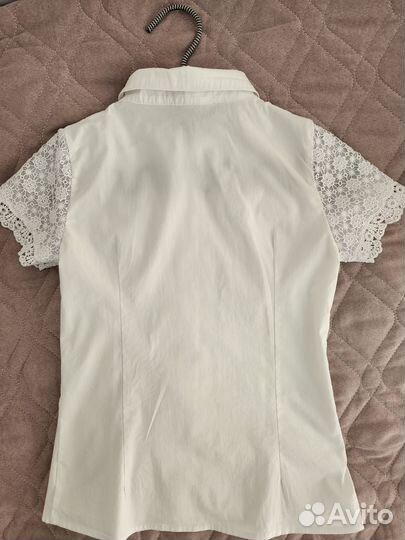 Рубашка школьная 134рост