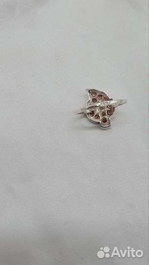 Винтажное сер. кольцо 