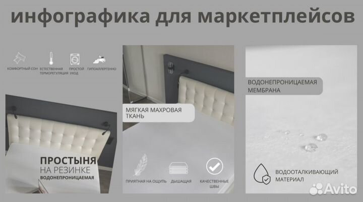 Инфографика для маркетплейсов Wildberries ozon