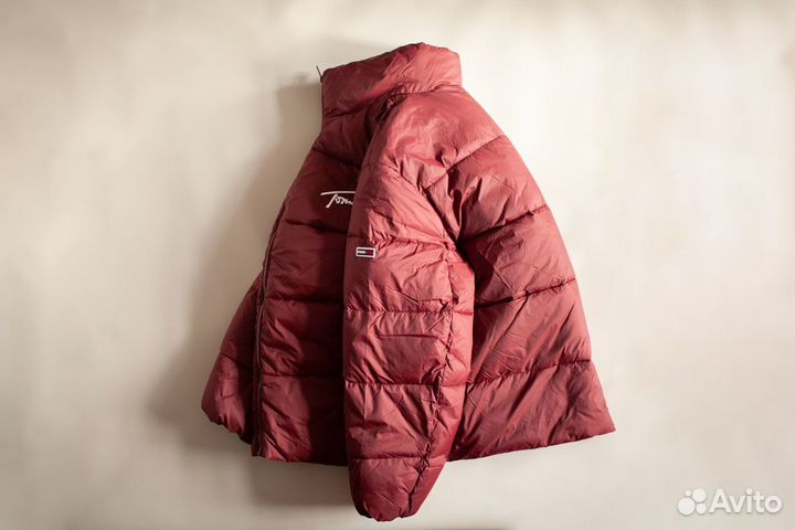 Куртка бомбер пуховик Tommy Hilfiger унисекс