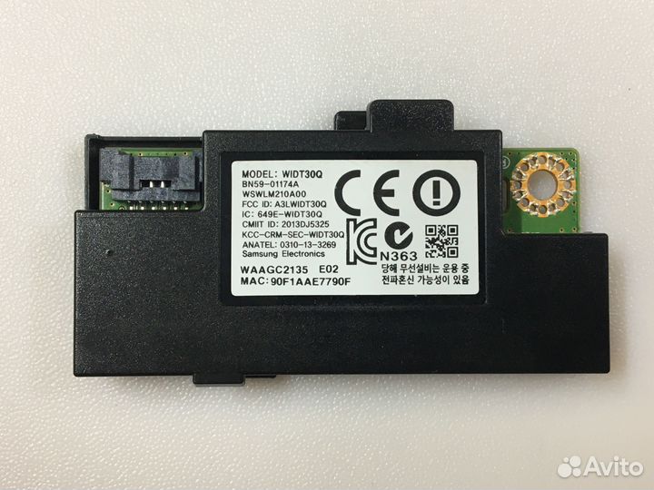 Плата wi-fi BN59-01174A samsung UE55HU7200U