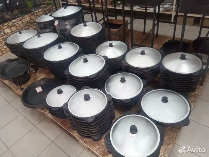 Чугунный казан 12 литров