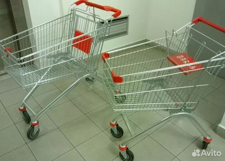 Тележка покупательская бу