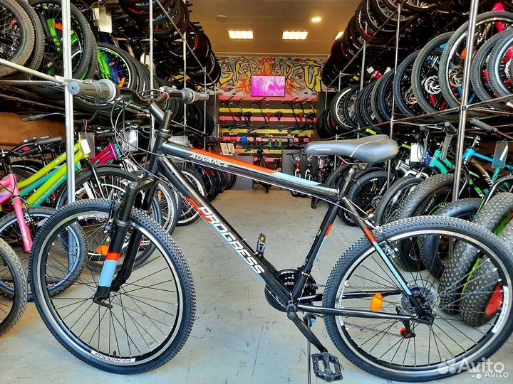 Скоростной велосипед Черный новый