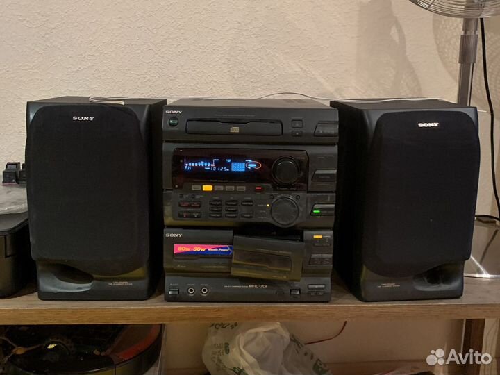 Музыкальный центр sony mhc 701