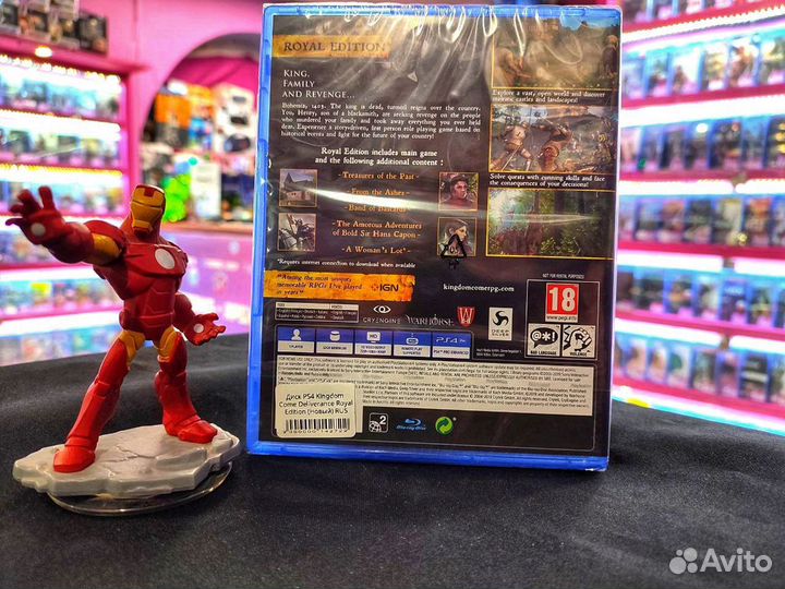 Диск PS4 Kingdom Come Deliverance Royal Edition