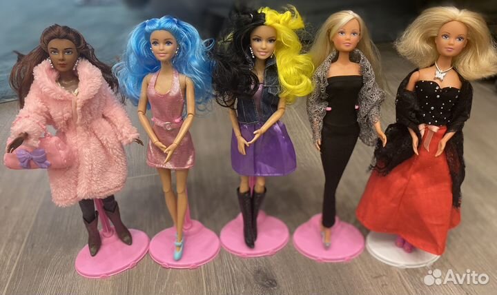 Куклы барби 90х, Штеффи, Матель, Симба, Скипер