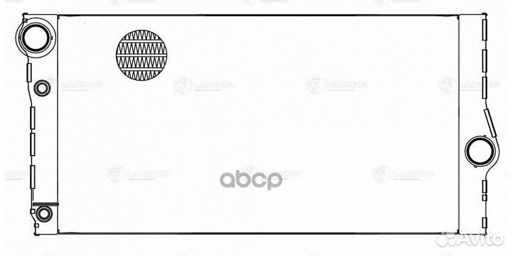 Радиатор охлаждения LRc 26114 LRC26114 luzar