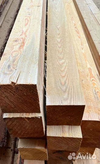 Натуральный брус строганный, разные сечения
