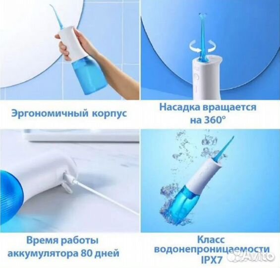 Ирригатор Xiaomi Soocas W3 Pro