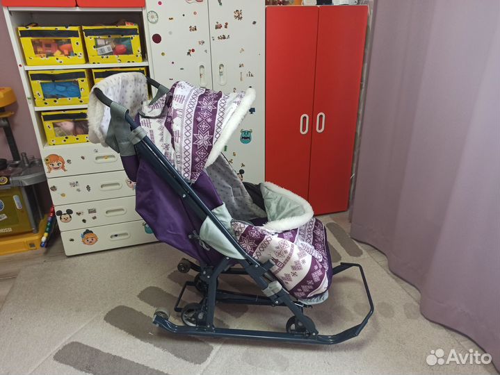 Коляска санки Nika kids