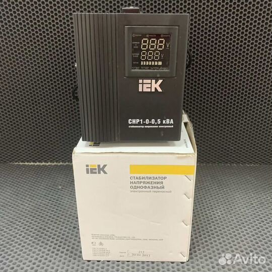 Стабилизатор напряжения IEK CHP1-0-0.5 ква