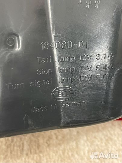 Фонарь задний левый bmw 525 f10 рест оригинал