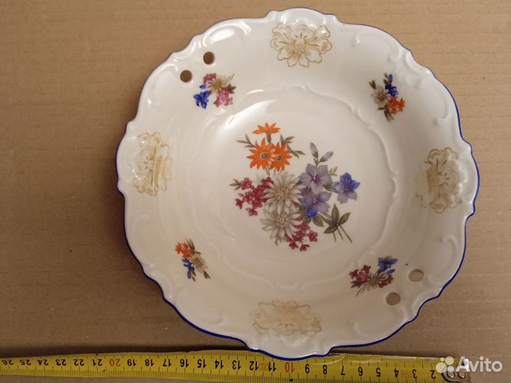 Блюда фарфор Европа винтаж