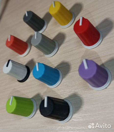 Ручки и ползунки к микшерным пультам