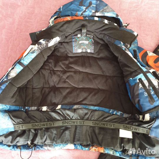 Горнолыжный костюм детский р. 128