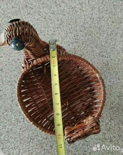 Уточка плетенная новая