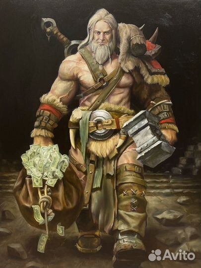 Портрет, картины маслом на заказ