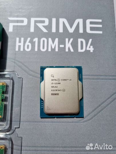 Комплект на i3-12100