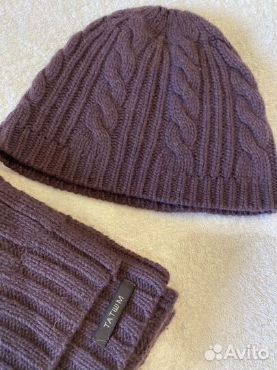 Шапка и шарф tatuum