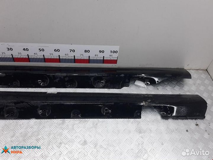 Накладка на порог BMW 3 E46 рест. 2005 51718211943