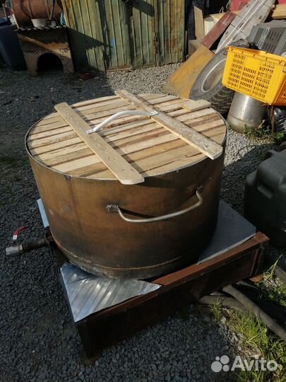 Бак нержавейка 3мм, объём 400л