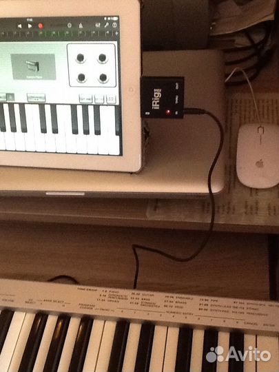 Цифровое пианино -студия звукозаписи