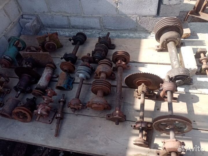 Валы на опорах для циркулярок и прочего