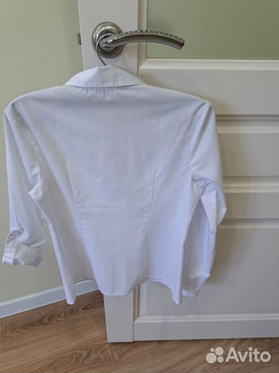 Школьные белые блузки, рост 146-158
