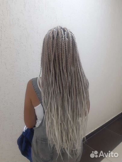 Плетение кос с канекалоном, афролоконов