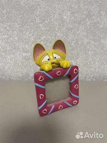 Статуетка котик с рамкой для фото