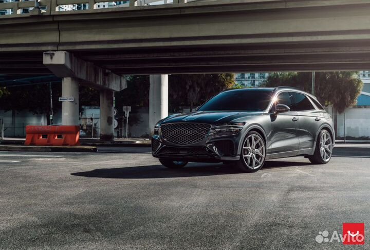 Кованые диски LS Forged R21 на Genesis GV70 GV80