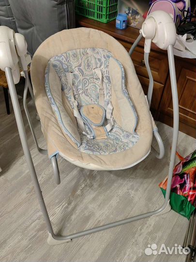 Детские качели шезлонг nuovita