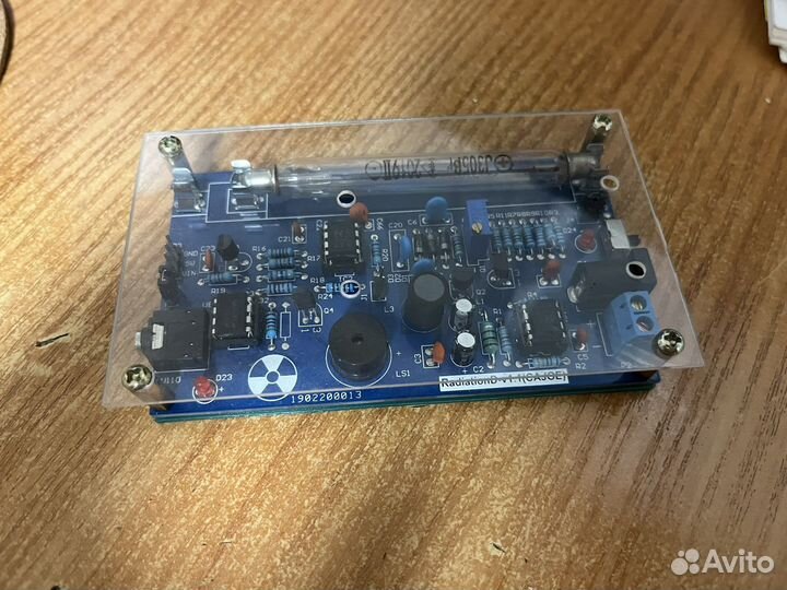 Arduino счётчик Гейгера
