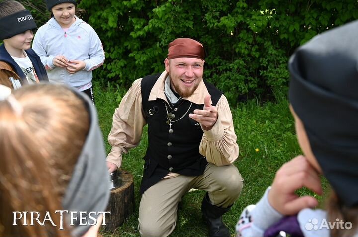 Пиратское шоу пиратфест. Аниматоры